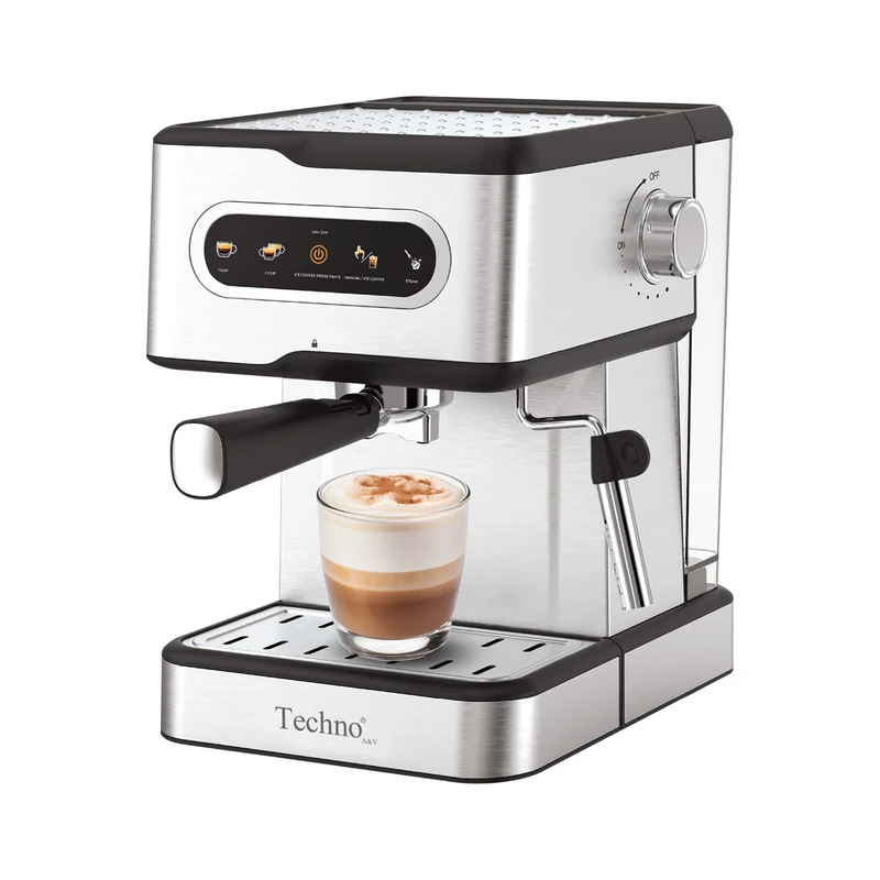 اسپرسو ساز ۱۵۰۰ میلی‌لیتر تکنو مدل Te‑830