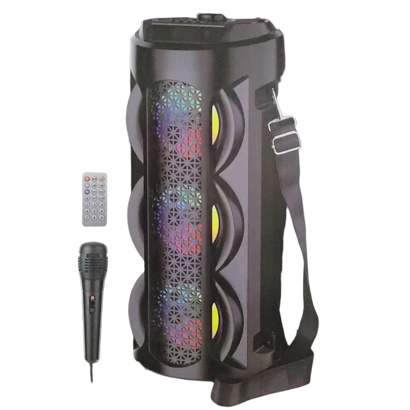 اسپیکر بلوتوثی قابل حمل مدل colorful bass