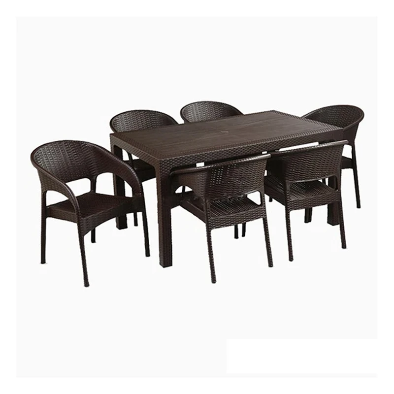 میز و صندلی 6 نفره ناصر پلاستیک کد 321