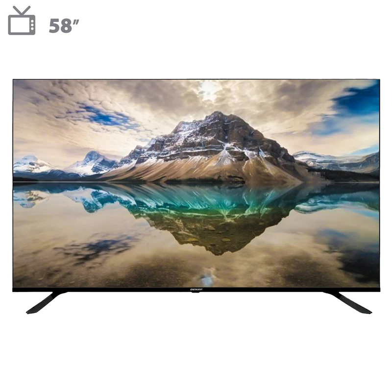 تلویزیون 58 اینچ کیو ال ای دی هوشمند دنای مدل K-58GF4Q